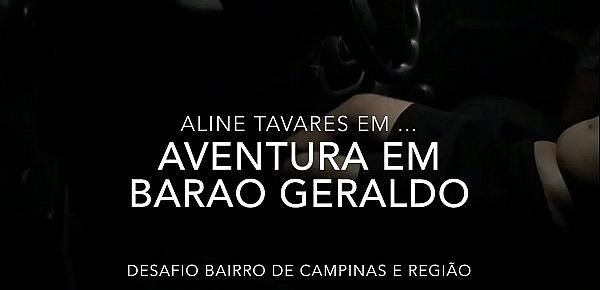  Aline Tavares PEGA EM FLAGRANTE PELO GUARDA em DESAFIO  NA RUA DA SUA CASA  ... GRAVANDO EM BARAO GERALDO CAMPINAS